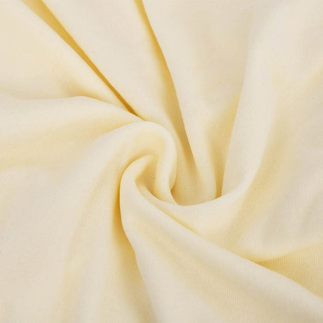 Vidaxl Bankhoes Stretch Polyester Jersey Crème -farvet