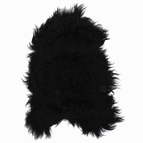 Vidaxl Stol Cover Icelander Sheep Leather 70x110 cm sort
