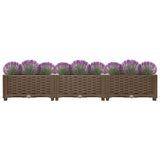 Vidaxl Planter hævede 120x40x23 cm polypropylen