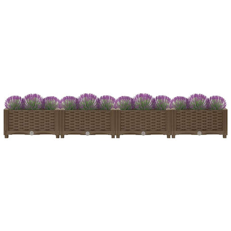 Vidaxl Planter hævet 160x40x23 cm polypropylen