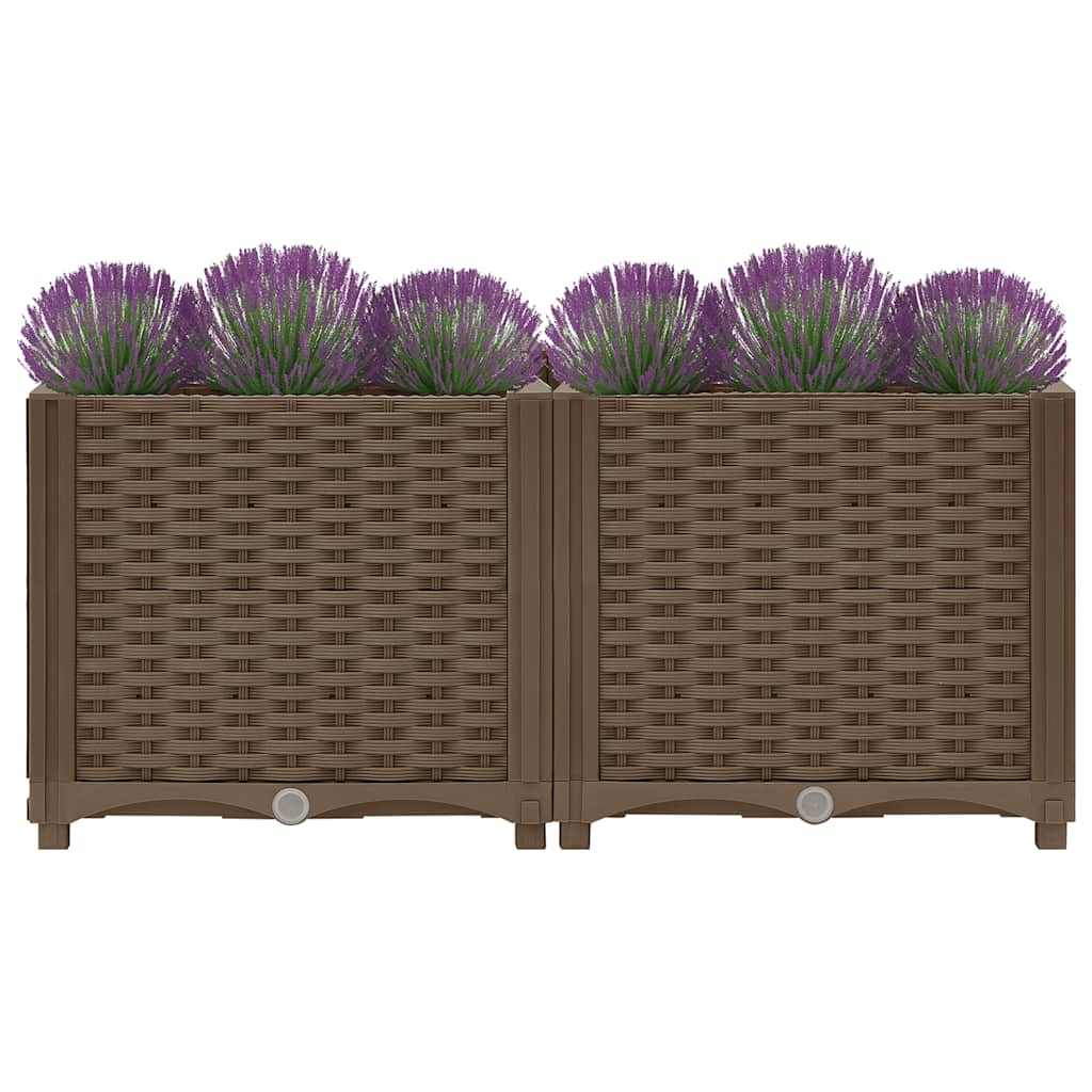 Vidaxl Planter Insert 80x40x38 cm polypropylen