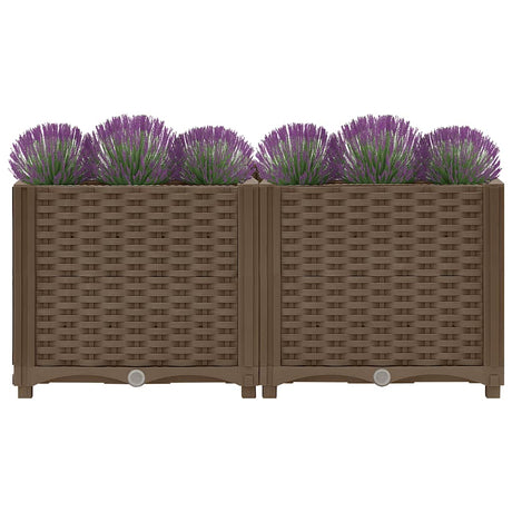 Vidaxl Planter Insert 80x40x38 cm polypropylen