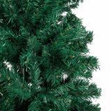 Vidaxl Kunstkerstboom med belysning og julekugler 150 cm PVC Green
