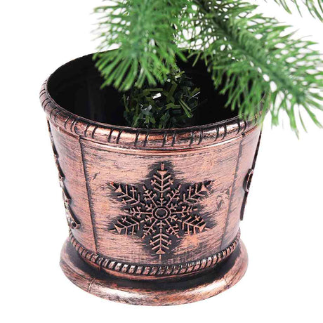 Vidaxl Kunstkerstboom med belysning og julekugler 65 cm grøn