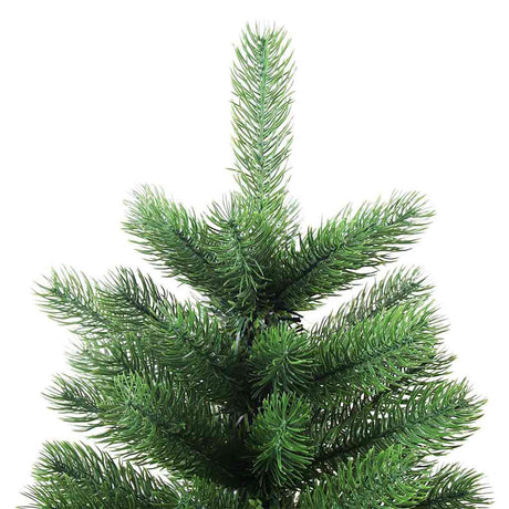 Vidaxl Kunstkerstboom med belysning og julekugler 90 cm grøn