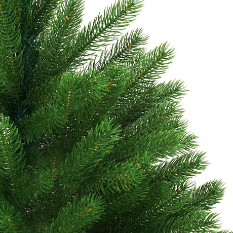 Vidaxl Kunstkerstboom med belysning og julekugler 120 cm grøn