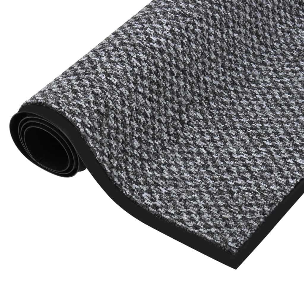 Vidaxl Doormat 90x150 cm grå