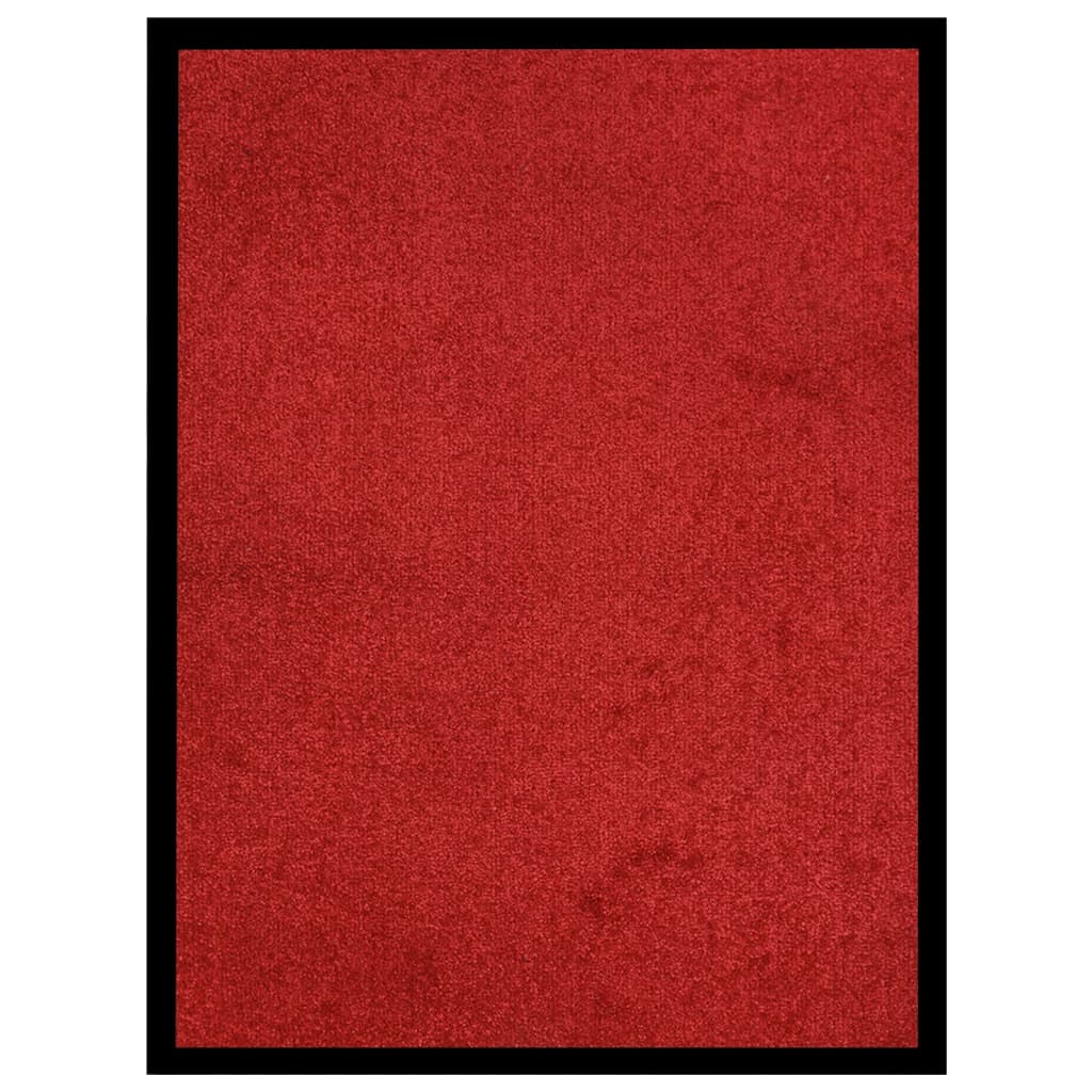Vidaxl Doormat 40x60 cm rød