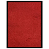 Vidaxl Doormat 60x80 cm rød