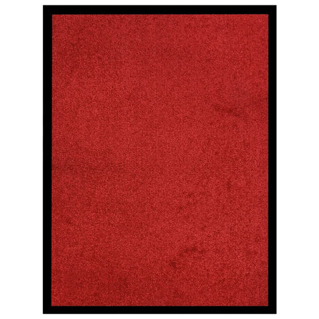 Vidaxl Doormat 60x80 cm rød