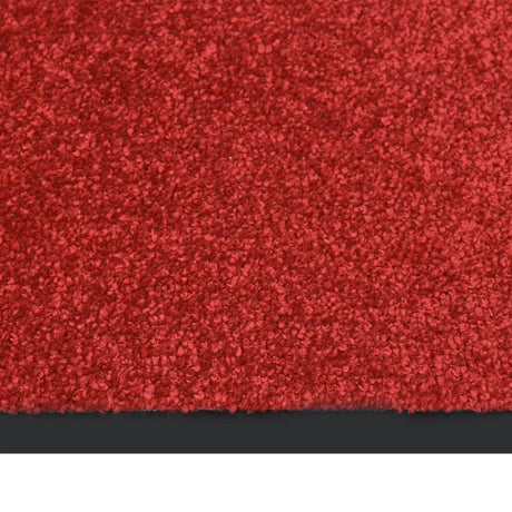 Vidaxl Doormat 60x80 cm rød