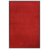 Vidaxl Doormat 80x120 cm rød
