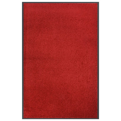 Vidaxl Doormat 80x120 cm rød