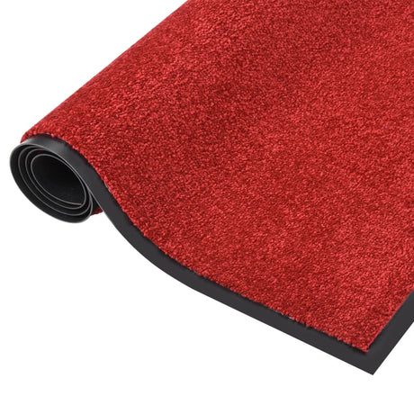 Vidaxl Doormat 80x120 cm rød