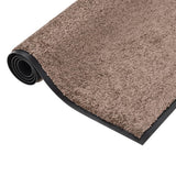 Vidaxl Doormat 80x120 cm brun
