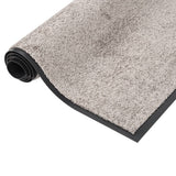 Vidaxl Doormat 60x80 cm grå