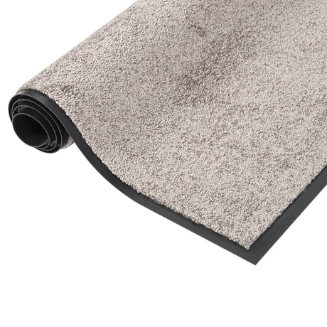 Vidaxl Doormat 60x80 cm grå