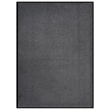 Vidaxl Doormat 60x80 cm antracit -farvet