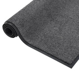 Vidaxl Doormat 60x80 cm antracit -farvet