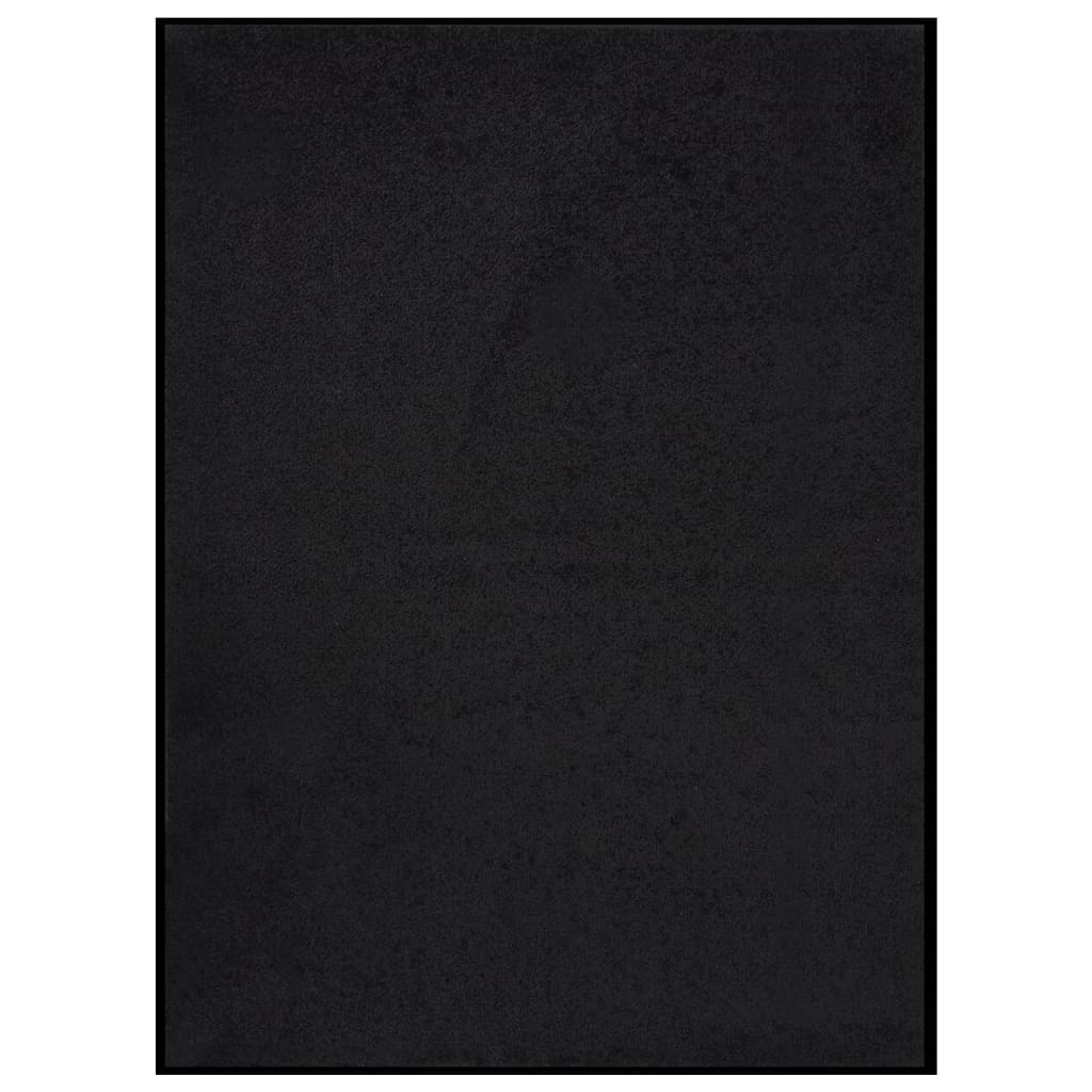 Vidaxl Doormat 60x80 cm sort