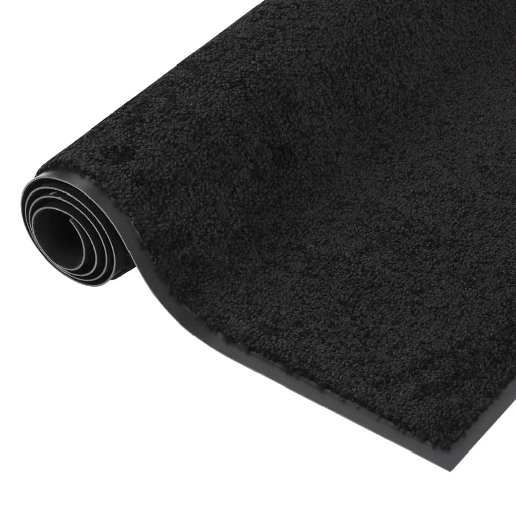 Vidaxl Doormat 60x80 cm sort