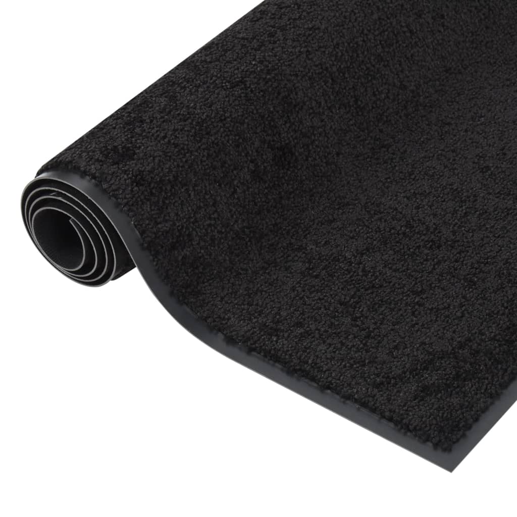 Vidaxl Doormat 80x120 cm sort