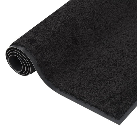 Vidaxl Doormat 80x120 cm sort