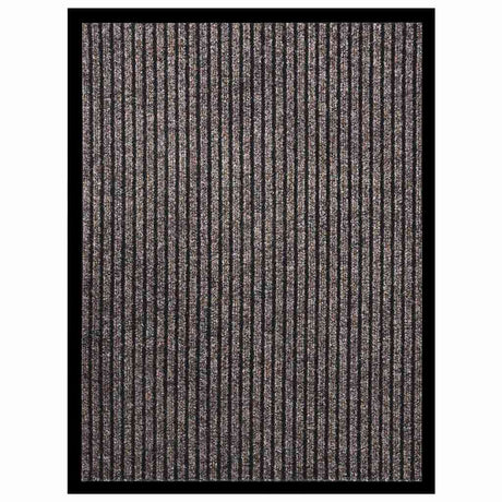 Vidaxl Doormat 60x80 cm stribet beige