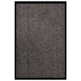 Vidaxl Doormat 80x120 cm stribet beige