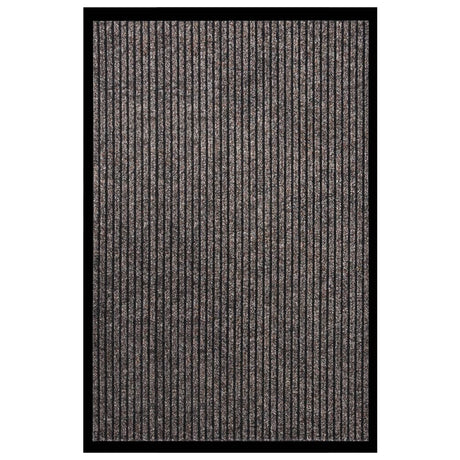 Vidaxl Doormat 80x120 cm stribet beige