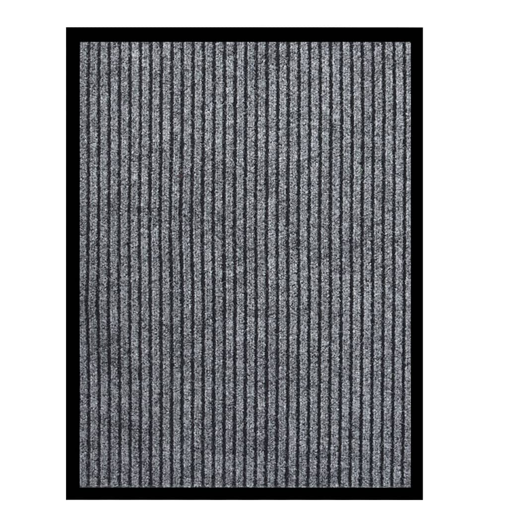 Vidaxx dørmåtte 60x80 cm stribet grå