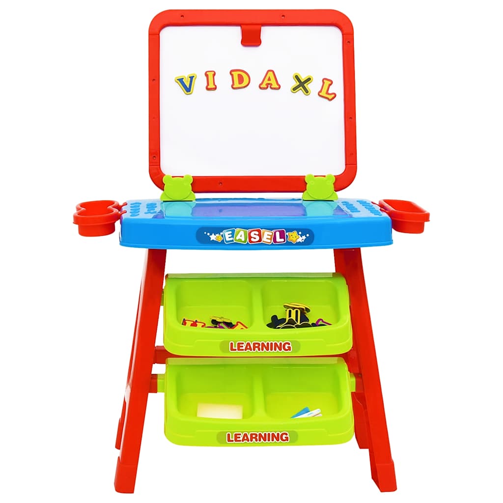 Vidaxl Story Stort for Kids Easel og Learning 3-in-1