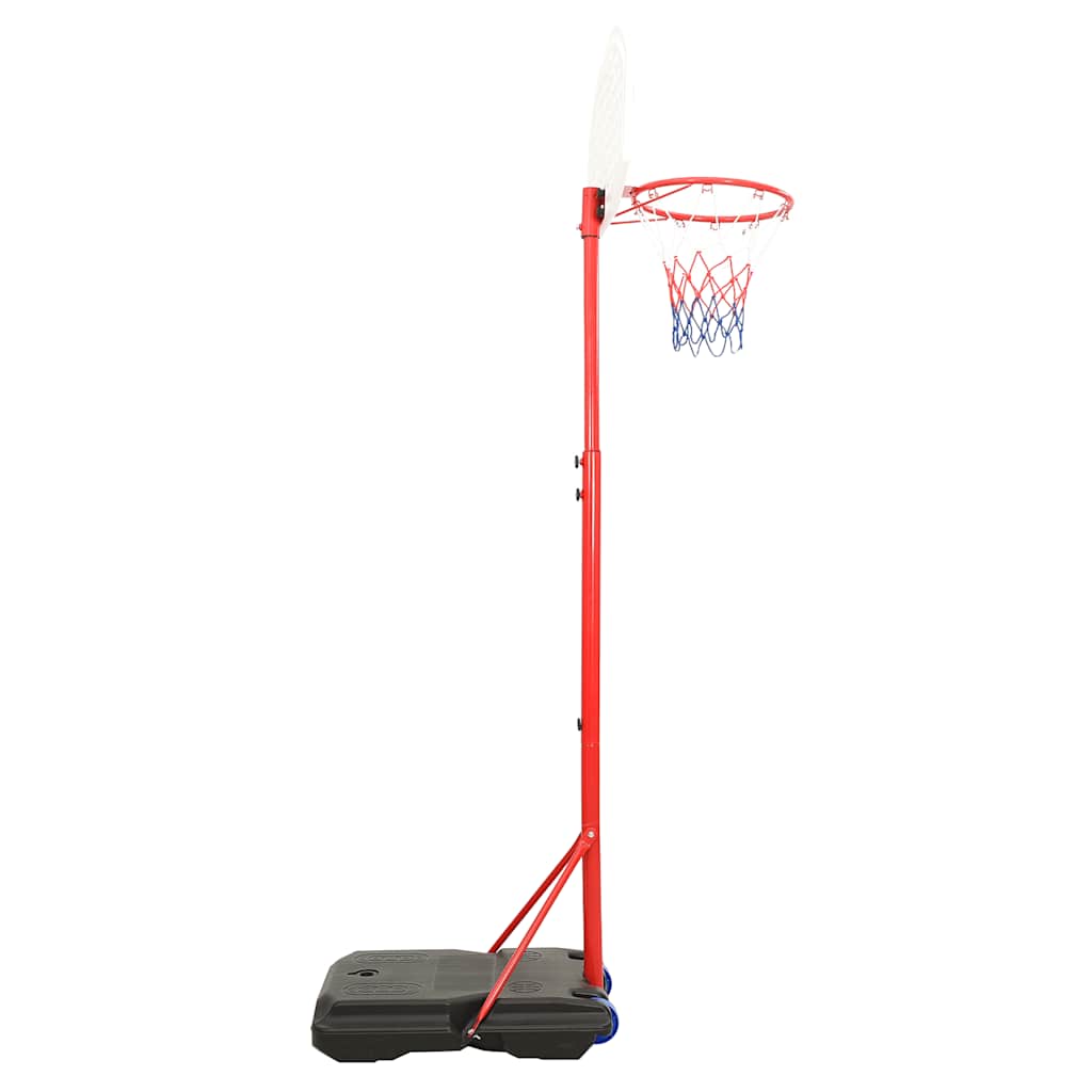 Vidaxl basketball sæt bærbar justerbar 200-236 cm
