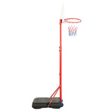 Vidaxl basketball sæt bærbar justerbar 200-236 cm