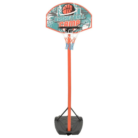 Vidaxl basketball sæt bærbart justerbar 180-230 cm