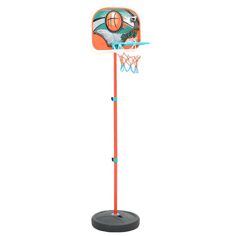 Vidaxl basketballsæt transportabelt justerbart 133-160 cm