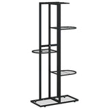 Vidaxl Flower Standard med 5 lag 43x22x98 cm metal sort