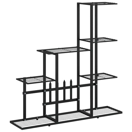 Vidaxl Flower Standard 94.5x25x88 cm metal sort