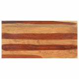 Vidaxl tafelblad 120x60x(2,5-2,7) cm massief acaciahout