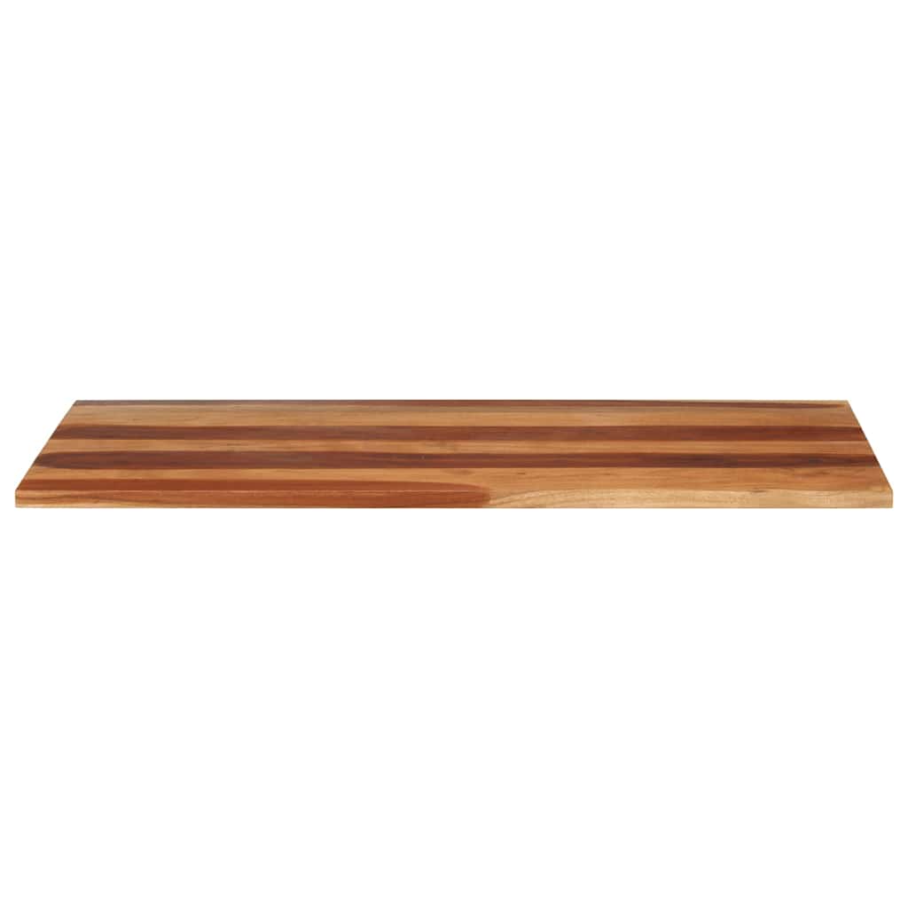 Vidaxl tafelblad 120x60x(2,5-2,7) cm massief acaciahout