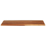 Vidaxl tafelblad 120x60x(2,5-2,7) cm massief acaciahout