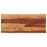 Vidaxl tafelblad 140x60x(2,5-2,7) cm massief acaciahout