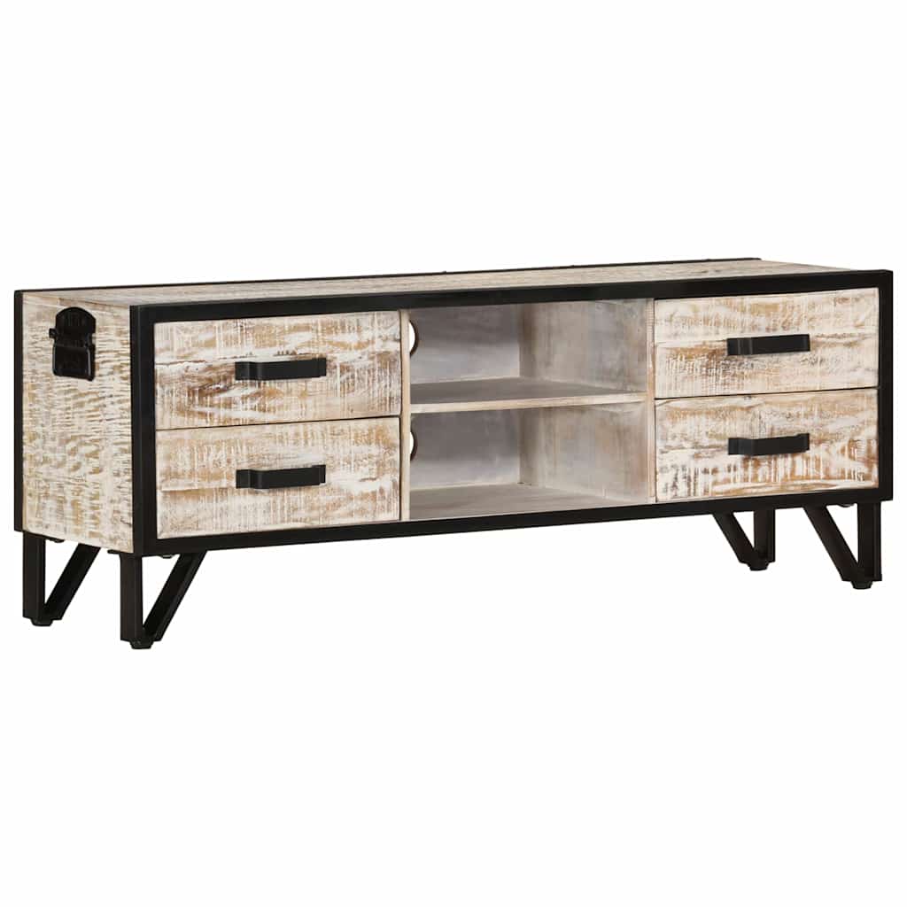 Vidaxl tv-meubel 110x30x41 cm massief acaciahout