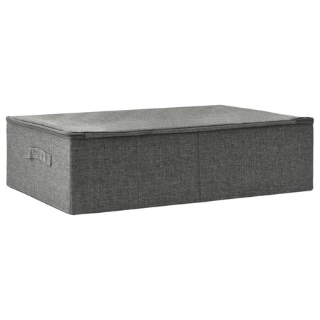 Vidaxl Storage Box 70x40x18 cm stof Anthracite -farvet