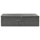 Vidaxl Storage Box 70x40x18 cm stof Anthracite -farvet