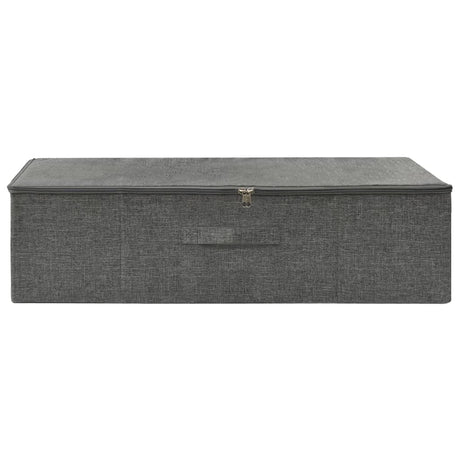 Vidaxl Storage Box 70x40x18 cm stof Anthracite -farvet