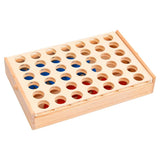 VidaXL 4 i rækken 24x15x4 cm massivt træ