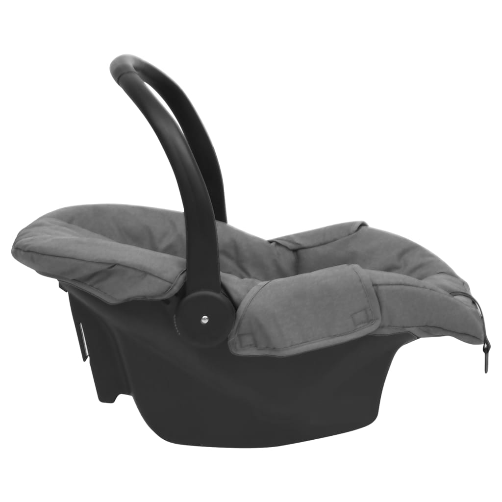 Vidaxl baby bilsæde 42x65x57 cm lysegrå