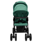 Vidaxl Twin Children Tandem Steel Green