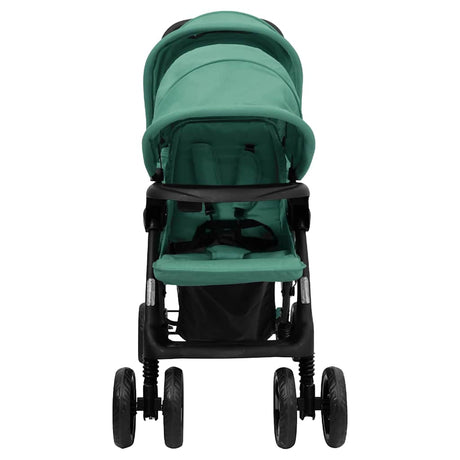 Vidaxl Twin Children Tandem Steel Green